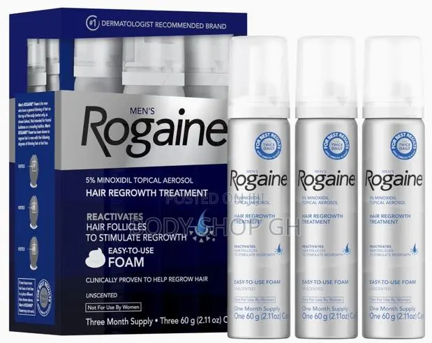 Extra Strength Rogaine Minoxidil Foam / Kirkland Minoxidil Foam · Photo 1