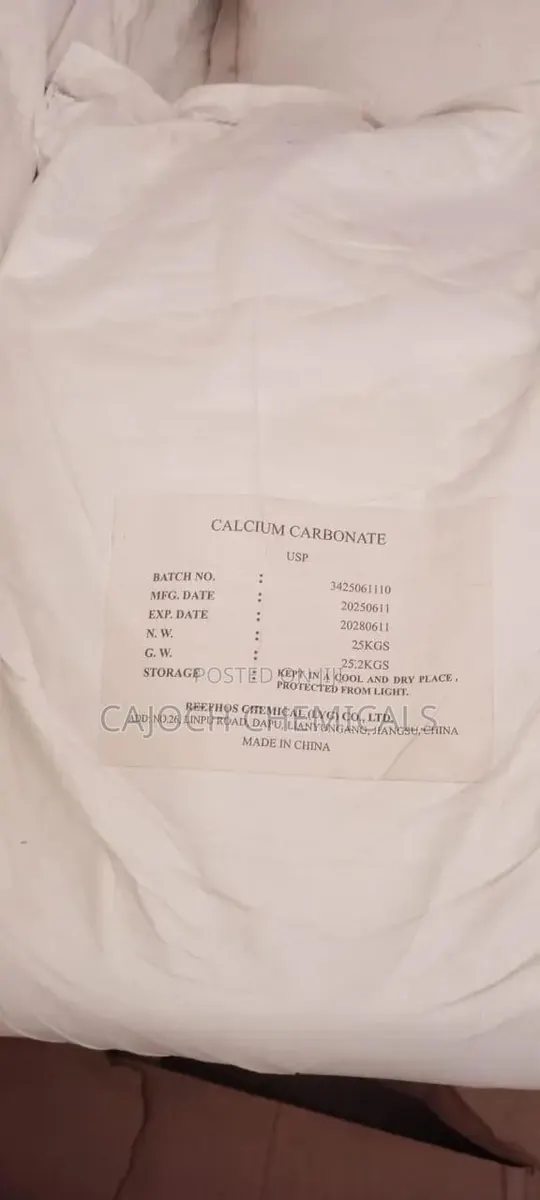 Calcium Carbonate-Usp-Pharma Grade · Photo 1