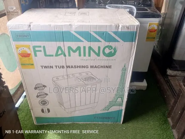 Flamino 12kg Washing Machine -Built for Family Sized Laundry · Photo 1