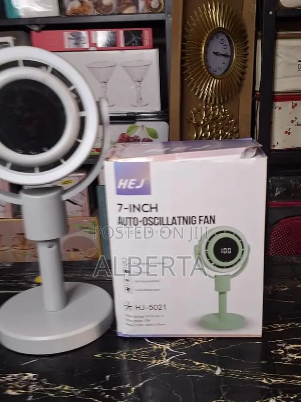 7 Inches Rechargeable Fan · Photo 1