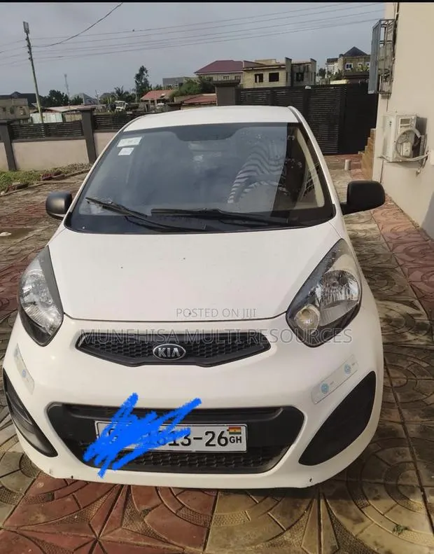 Kia Morning 2014 White · Photo 1