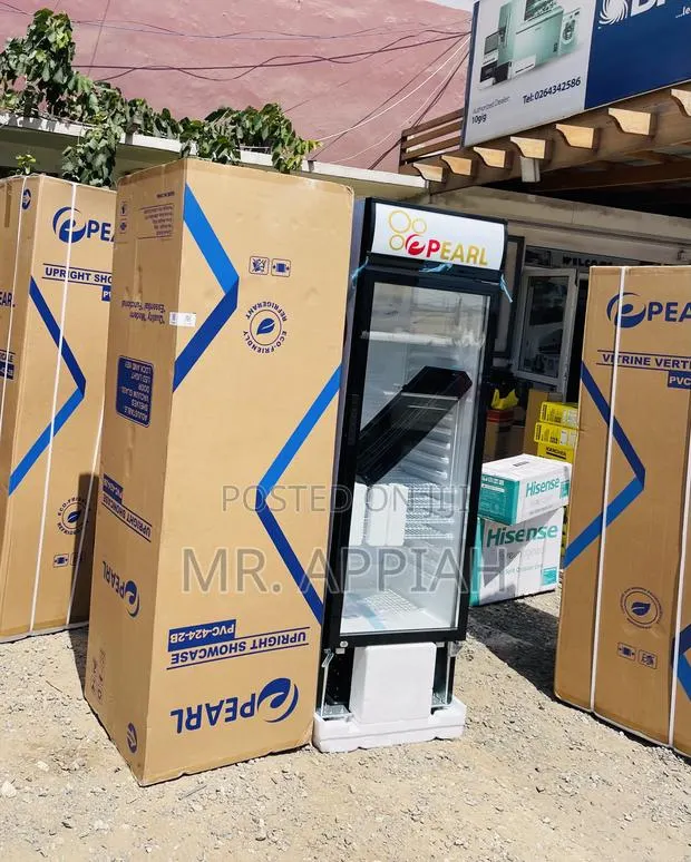 Shop Quality Pearl PVC- 424 Single Door Display Refrigerator(330l) · Photo 1