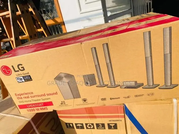 DVD/CD Playback,LG 5.1CH Home Theater System · Photo 1