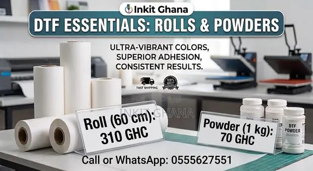 DTF Roll and Powder · Photo 1