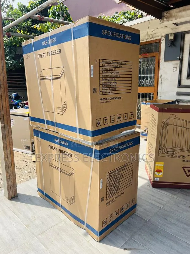 Unlimited Chest Freezer Single Door Grey Color 251L NAS-300fl · Photo 1
