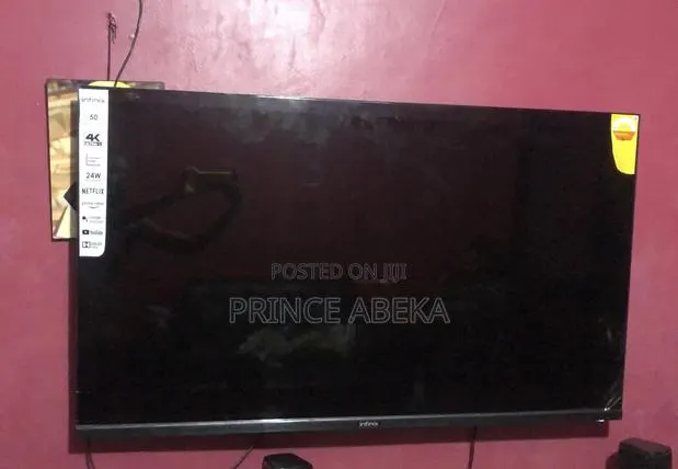 Infinix 50 Inch Smart Tv – Slightly Used, Great Condition · Photo 1