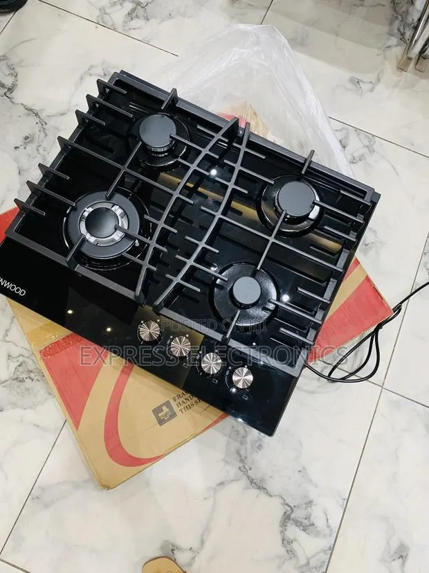 Ultra High Quality Kenwood All 4burner Built in Cooker Black · Photo 1