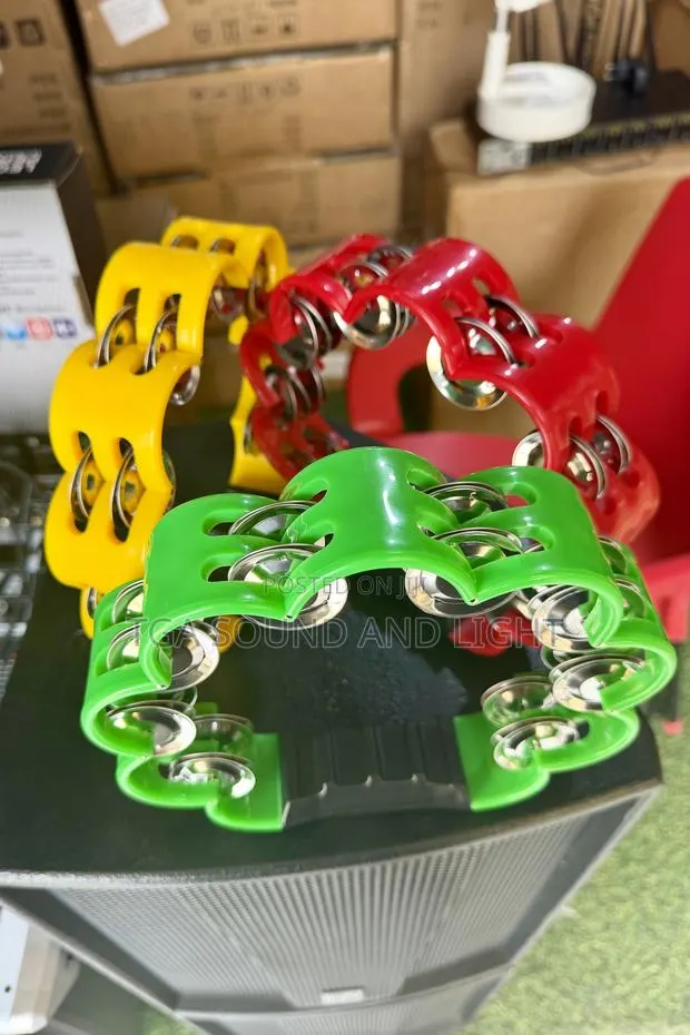 Pro-Musica 8 Jingles Tambourine Set (3pcs) · Photo 1