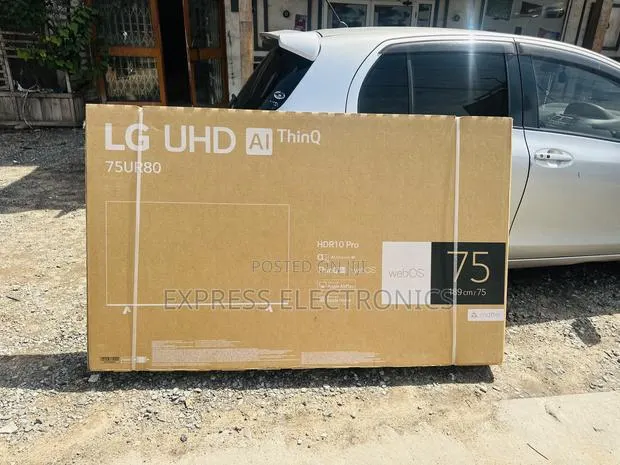 Shop From Us LG UHD UR80 75 Inch 4K Smart TV, 2023 75UR80006LJ · Photo 1