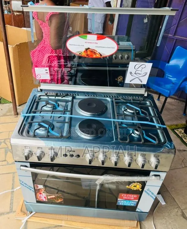 Freestanding 4 Gas + 2 Electric Ferre 60x90cm Cooker · Photo 1