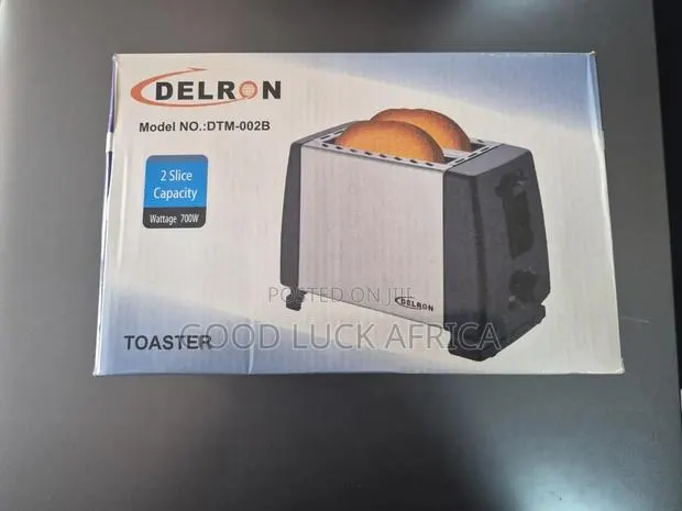 DELRON 2 Slice Toaster DTM-002B · Photo 1