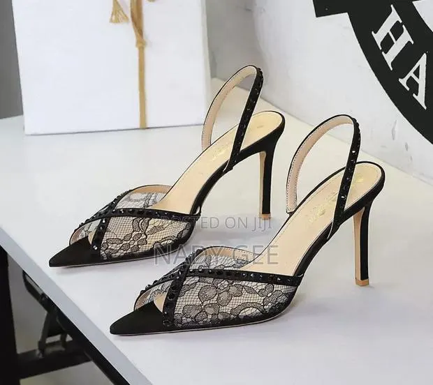 Black Heel Sandals · Photo 1