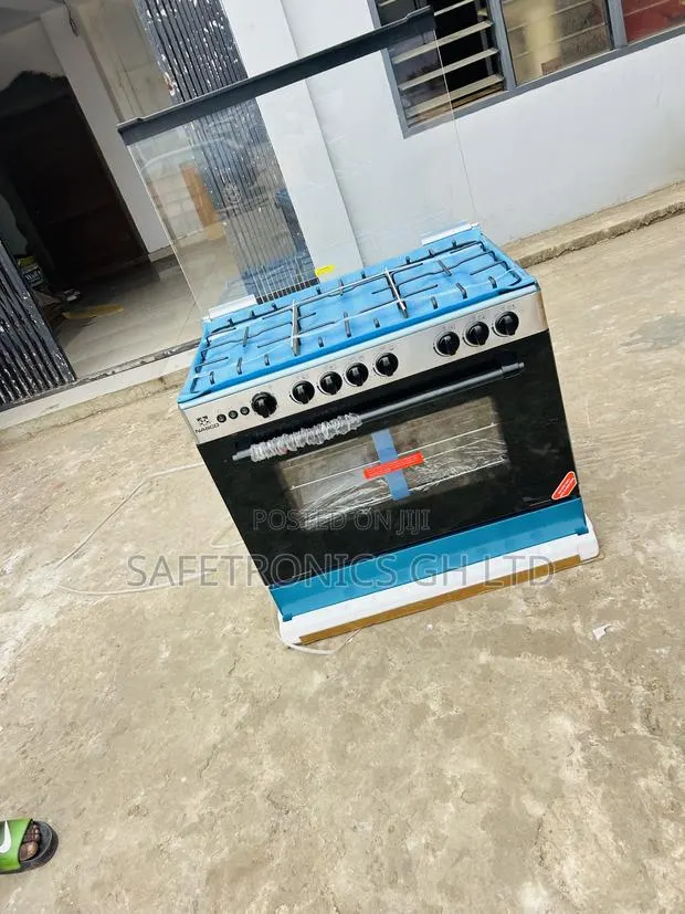 Ultra Modern Nasco 5 Burner Gas Cooker With Grill 90x60cm · Photo 1