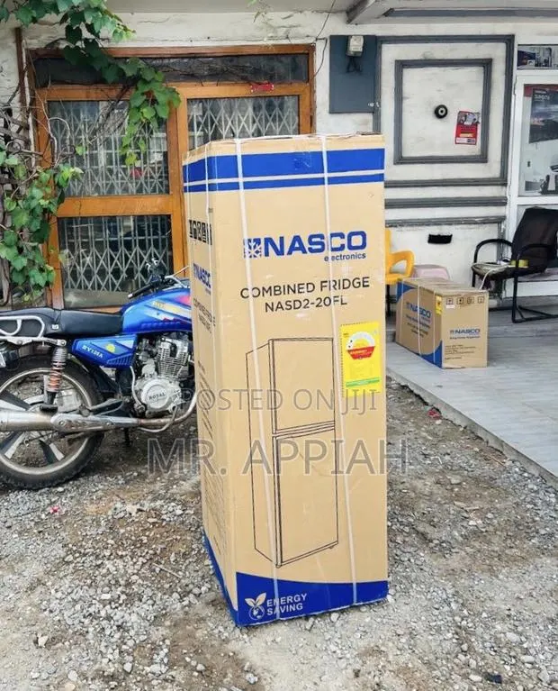 Order Quality Nasco 158l Double Door Refrigerator(Nasd2-20fl)Gray. · Photo 1