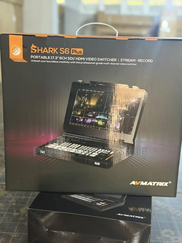 Avmatrix Shark S6 Plus 6-channel Sdi/Hdmi Portable Video Switcher With · Photo 1
