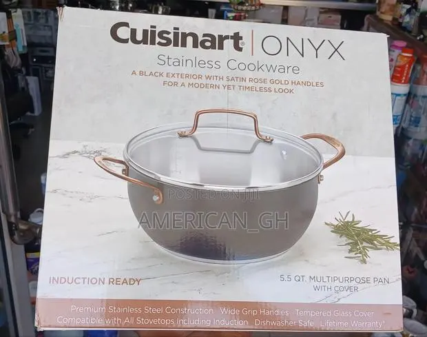 Cuisinart Onyx Stainless Cookware, 5.5qt · Photo 1