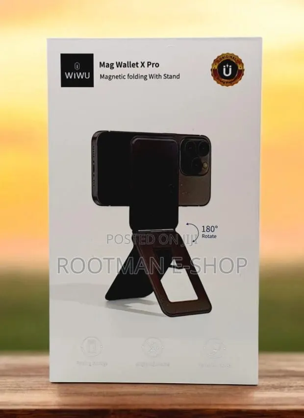 Wiwu Mag Wallet X Pro Black Mw-004 · Photo 1