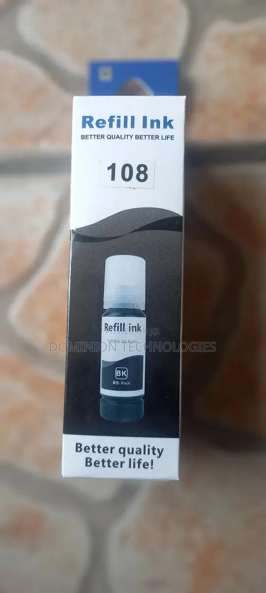 Refill Ink Epson Ink 108 Black · Photo 1