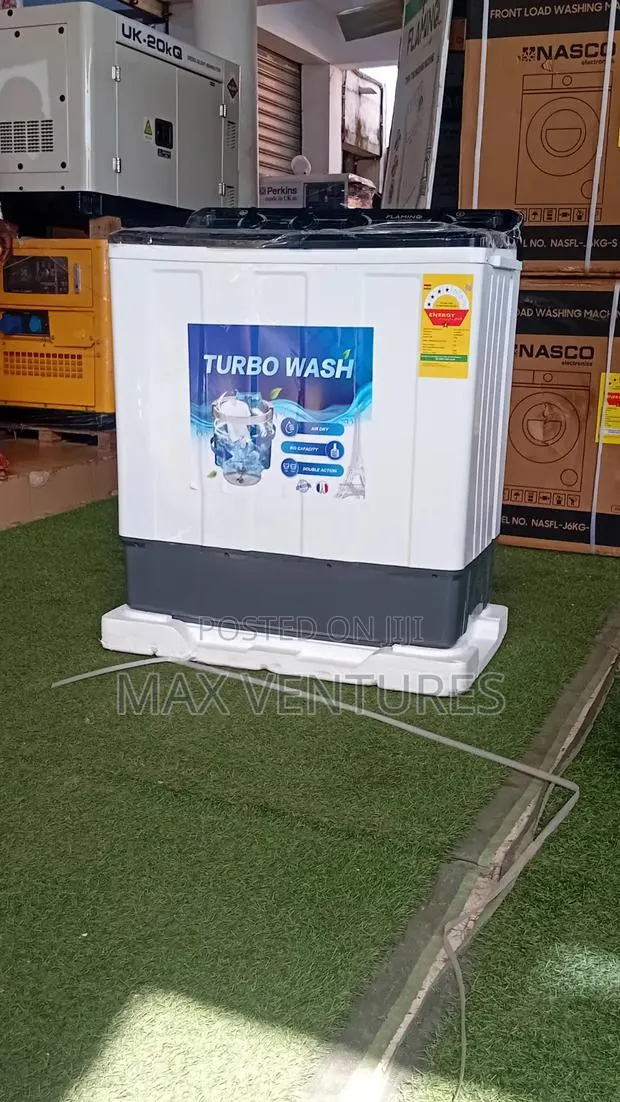 Super Clean Flamino 12kg Washer – Large Capacity12kg · Photo 1