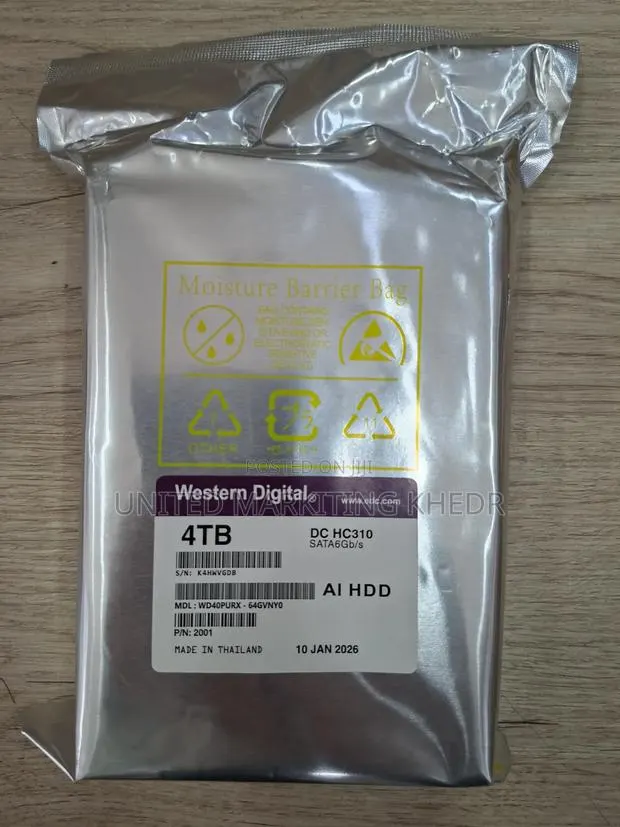WD 4TB Surveillance Hard Drive CCTV · Photo 1