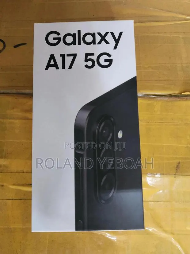 New Samsung Galaxy A17 5G 256 GB Black · Photo 1