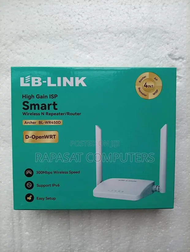 Lblink 300mbps Wireless Repeater/Router Bl-Wr450d · Photo 1