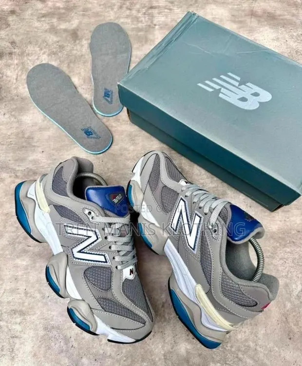 New Balance 9060 Castle Rock “Grey/Navy” · Photo 1
