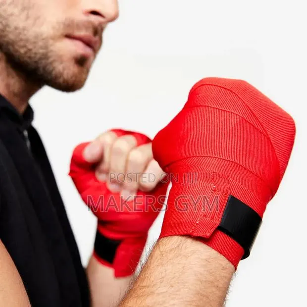 Boxing Wraps 2.5m - Red · Photo 1