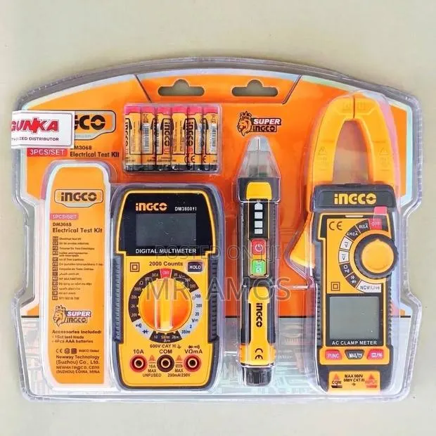 3 Piece Electrical Test Combo Kit - DM3069 · Photo 1