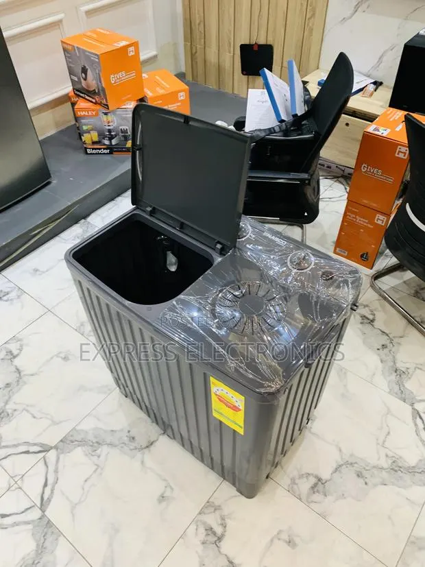 Highly Recommended Nasco Black 8kg Topload Twintub Semi Automatic · Photo 1