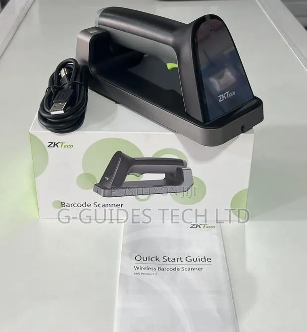 Zkteco 1d/2d Wireless Barcode and Qr Code Scanner With Base ZKB-203s · Photo 6