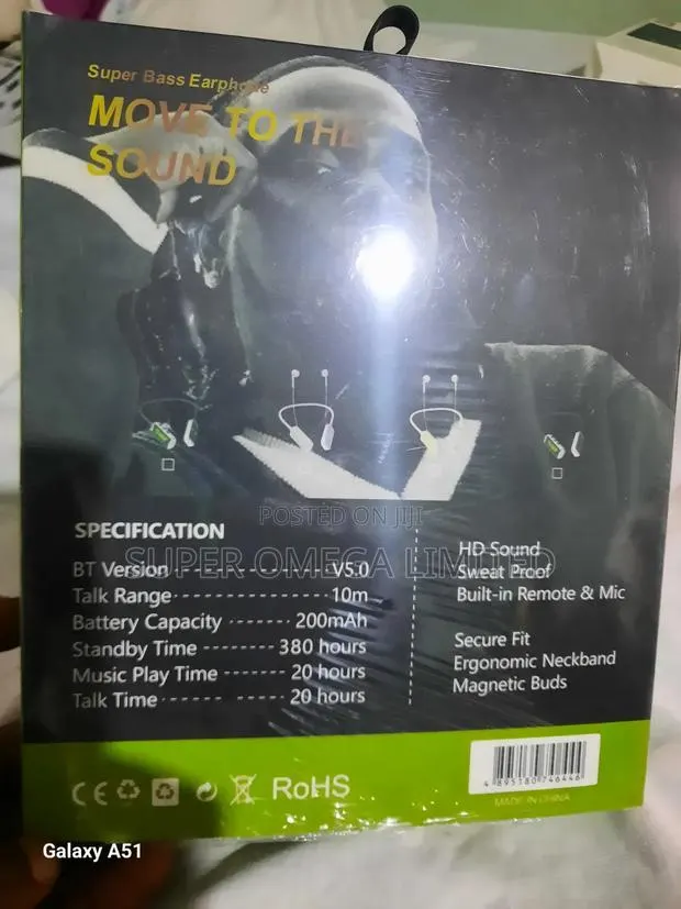 Original Super Bass Earphone-Clear Audio Strong Bass · Photo 1