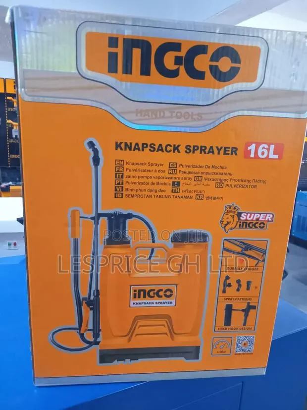 Ingco 16L Sprayer-High Pressure, Easy Spray · Photo 1