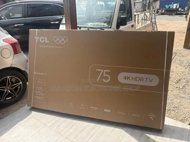 New 2025 TCL 75” Smart Android Led Tv · Photo 1