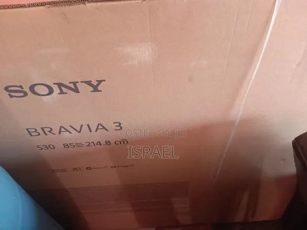Sony Bravia 3 4k HDR Smart TV, 4k HDR Processor X1,google TV · Photo 1