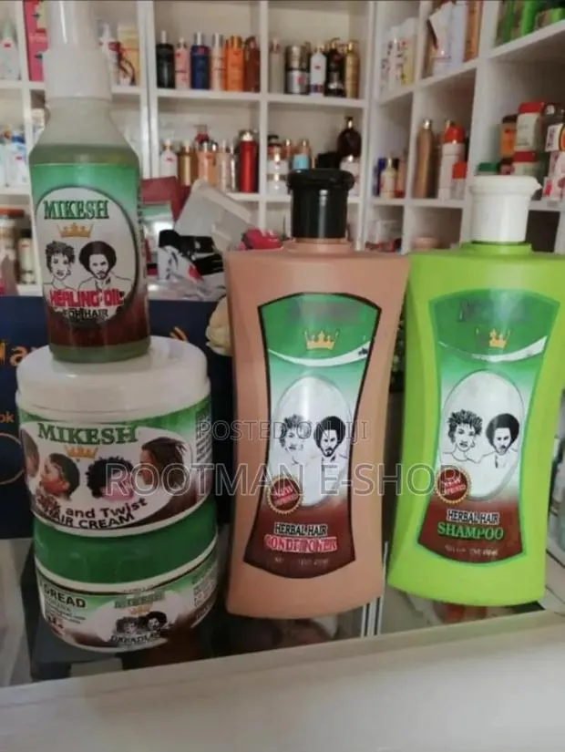 Mikesh Shampoo, Healing Oil, Dread Nku, Conditioner · Photo 1