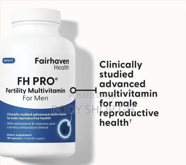 Fairhaven Health Fh Pro for Men | Fertility Supplements for Men | · Photo 1