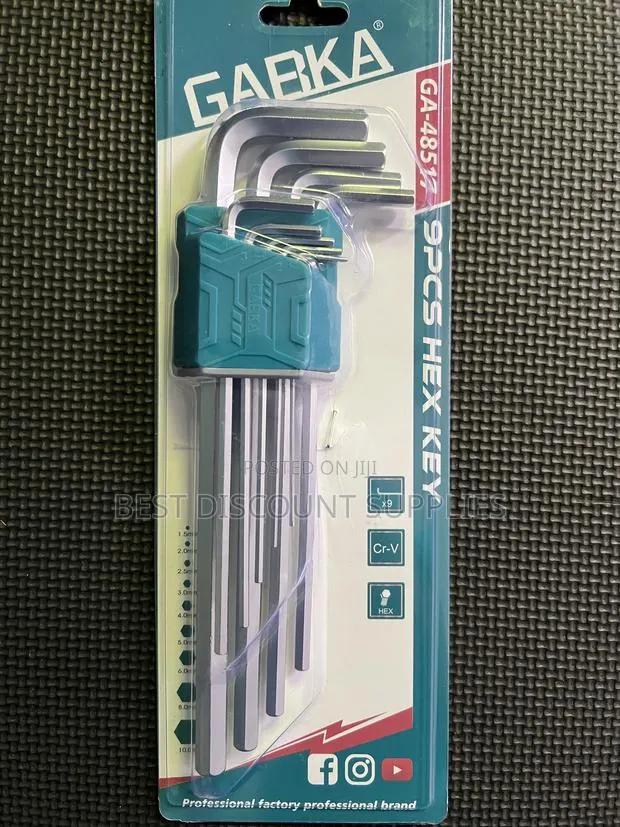 Garka Professional 9 Piece Hex Keys · Photo 1