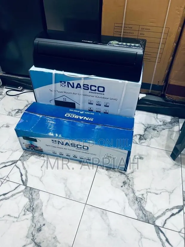 Flash Cooling Nasco 1.5hp Split Type Air Conditioner(Black). · Photo 1