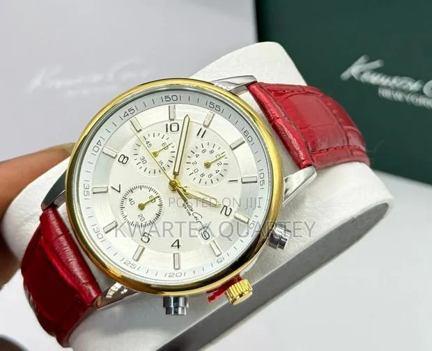 Chronograph Leather Watches #Kenneth Cole · Photo 1