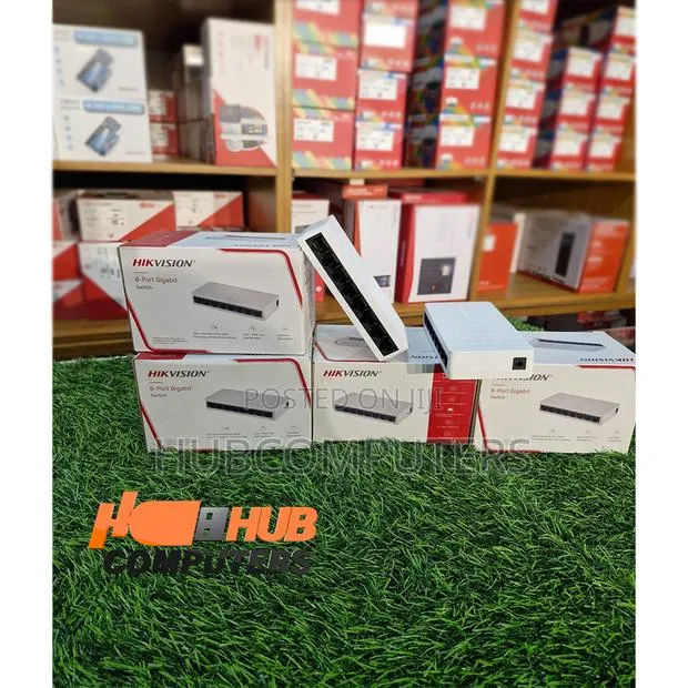 Hikvision Ds-3e0508d-O 8 Port Gigabit Ethernet Switch Plastic · Photo 1