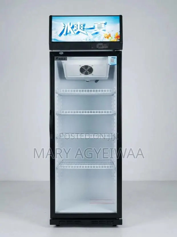 388L Cooling & Frost Free Single Glass Door Display Fridge · Photo 1