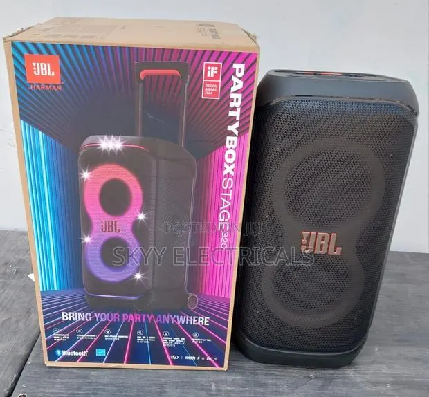 Jbl Partybox Stage 320 240w Wireless Party Speaker (Black) · Photo 1
