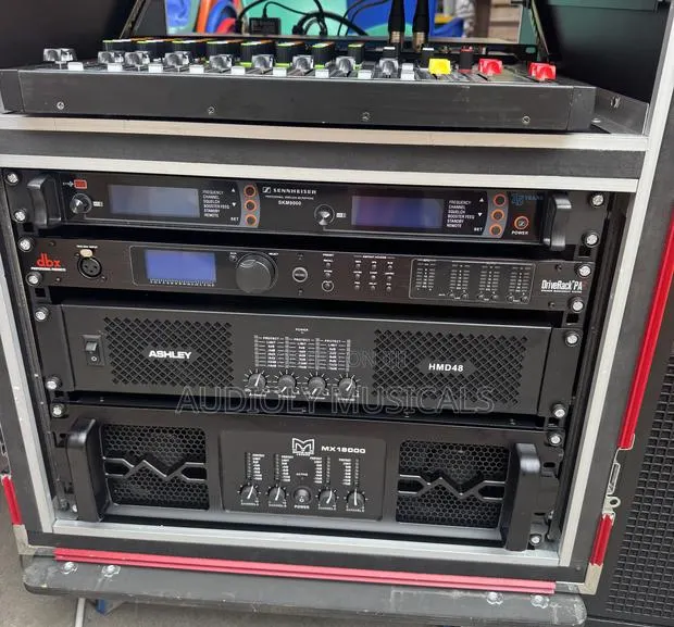 Full Set of Amplifier Rack ( 4-Channel Bass and Mid With PA2 ) · Photo 1