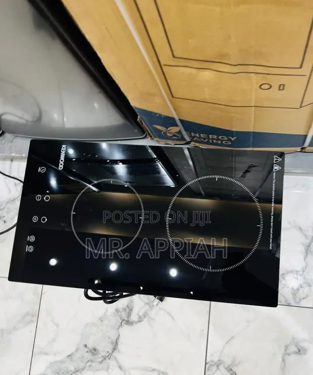 Adorable Kenwood Touch Screen 2 Electric Hob(Tempered Glass) · Photo 1