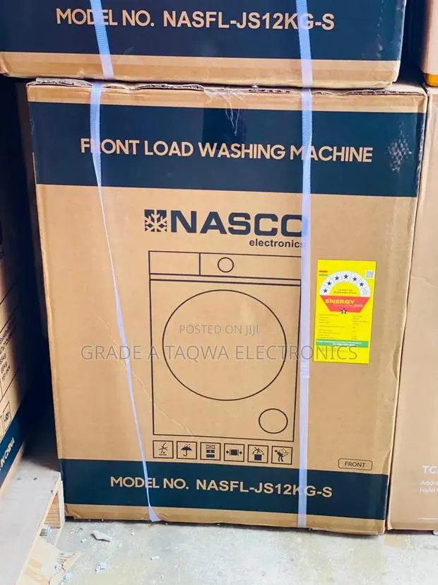 Nasco 12-Kg Front Load Washing Machine · Photo 1