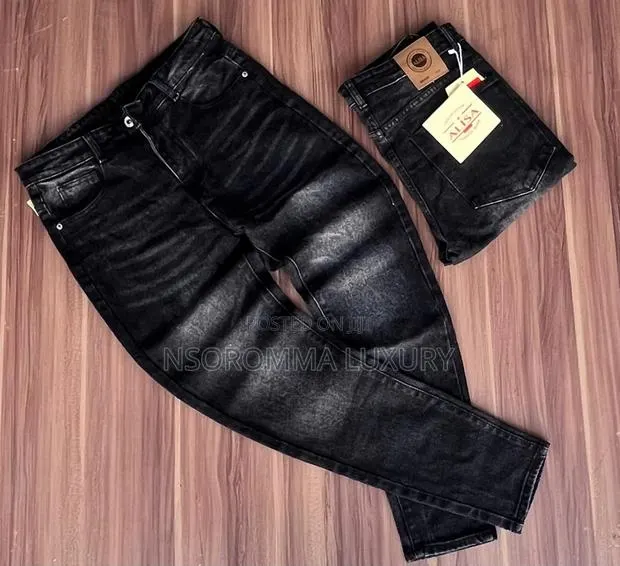 Dark Gray Men Jeans Trousers · Photo 1