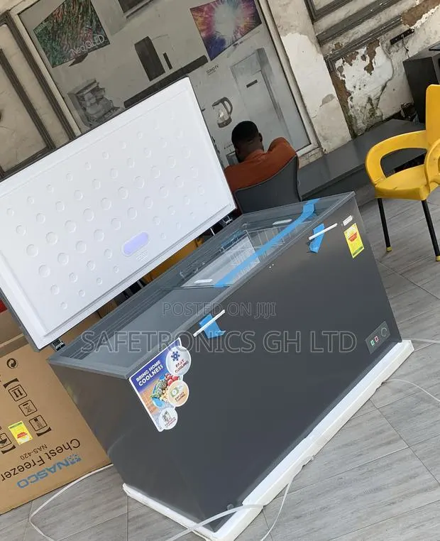 Lastest Grey Nasco 380Ltrs Chest Freezer SKU: NAS-420 · Photo 1