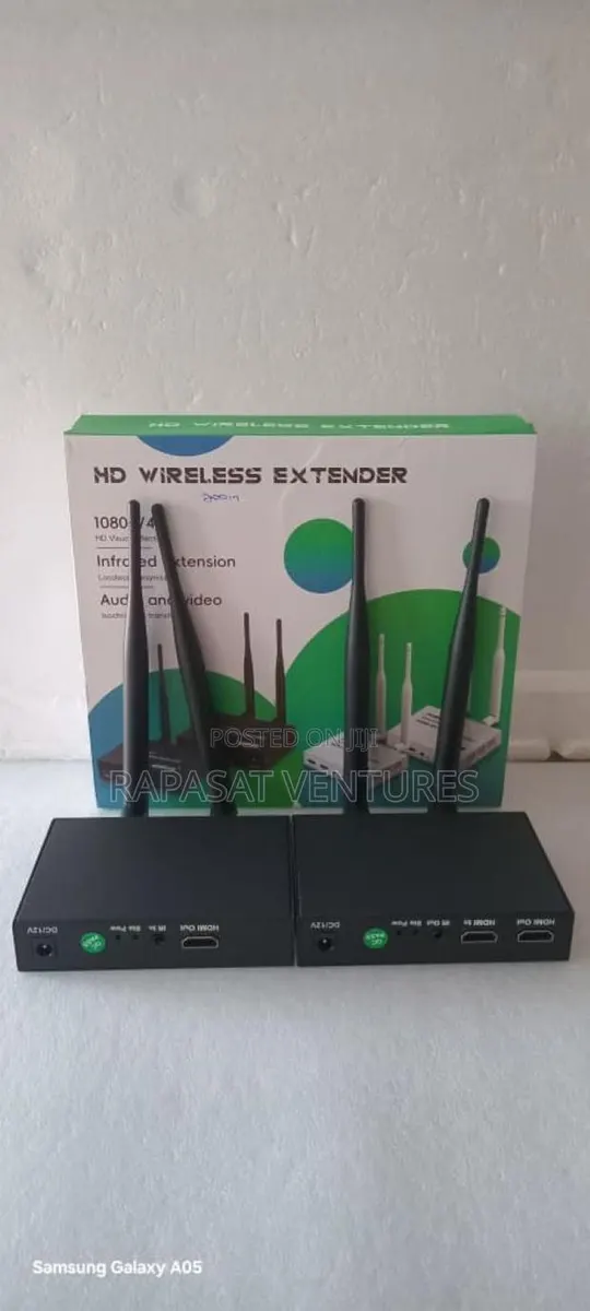 HDTV 200m Hdmi Wireless Extender Transmitter and Receiver · Photo 1
