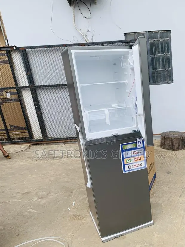 Fabulous Grey Nasco NASD2-29SK 251L Double Door Bottom Freezer · Photo 1